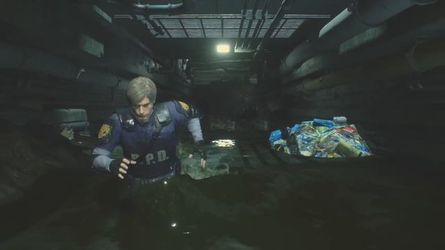 Resident Evil 2 Remake - Giant Zombie Crocodile Boss Fight (RE2 Remake 2019) PS4 Pro смотреть онлайн