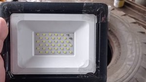 бесплатный ремонт ?️ светодиодного прожектора? наружного освещения своими руками ✋?