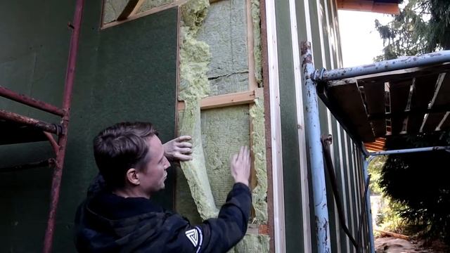 Контр утепление | Перекрестное утепление | Теплые стены в каркасном доме смотреть онлайн