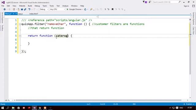 Create Quiz Application with Angular: Custom Filters смотреть онлайн