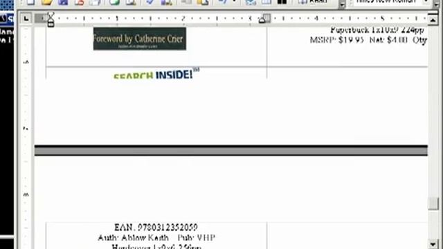 Microsoft Word Catalog Demonstration смотреть онлайн