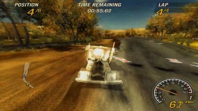 Блин я второй в FlatOut 2