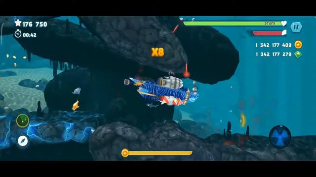 🦈Hungry Shark Evolution #12(Годкулла)🦈 смотреть онлайн