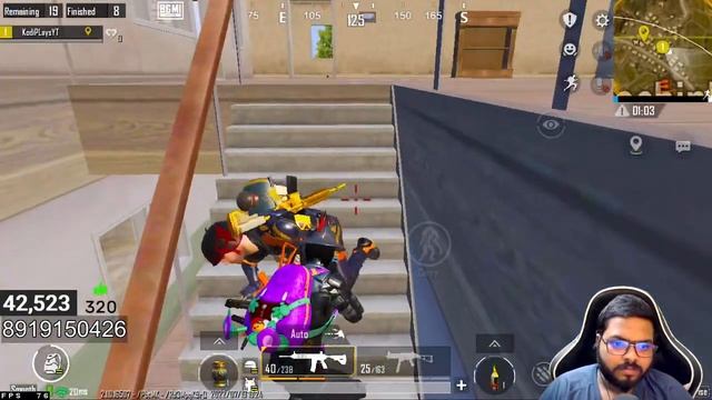 Solo Vs Squads? | Team code At 700 Likes | Road To 45k | BGMI (Emulator) | Kodi Plays ?Live Now смотреть онлайн