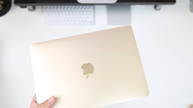 Gold MacBook Unboxing & Overview