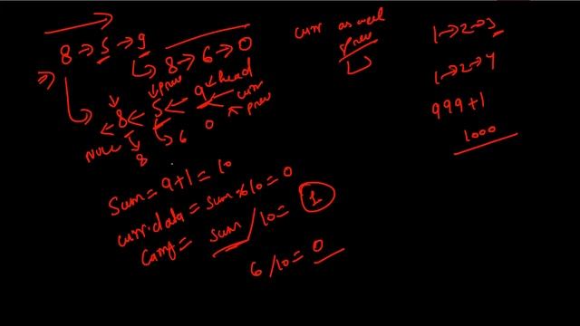 Add 1 to a number represented as linked list || GeeksforGeeks || Problem of the Day || Must Watch смотреть онлайн