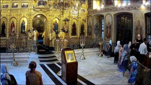 13.8.22 Всенощное бдение.  Изнесение Честны́х Древ Животворящего Креста Господня