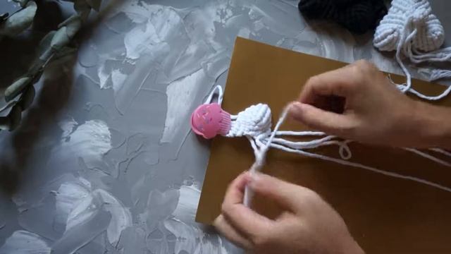 Гирлянда макраме из флажков и цветов ? | DIY | мастер-класс | часть 2 смотреть онлайн