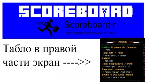Scoreboard плагин настройка в Minecraft Plugin Tutorial Overview