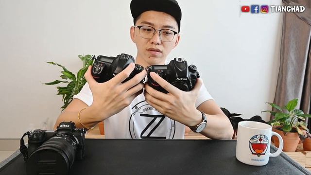 Nikon D780 Unboxing, Comparison With Nikon D750 And Nikon Z7 Physical Appearance #田七摄影