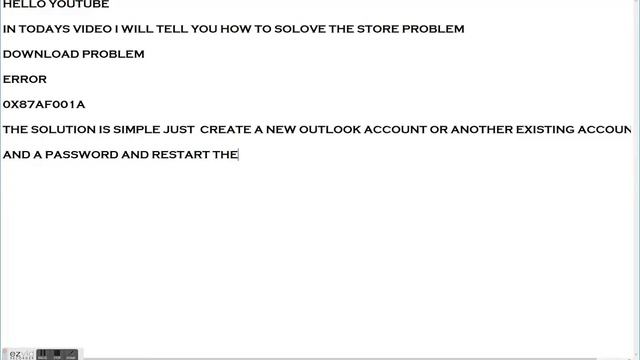 WINDOWS 10 STORE: HOW TO FIX THE ERROR 0X87AF001A смотреть онлайн