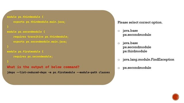 Java Module quiz3 - serviceloader смотреть онлайн