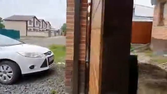 Откатные ворота "Алютех". Панели "Золотой дуб". смотреть онлайн