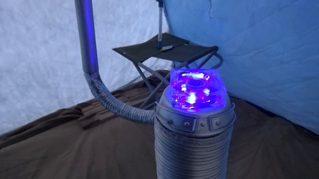 Мини Печь для палатки. Тест -20град. Что дает вентилятор? Сравнительный тест. смотреть онлайн