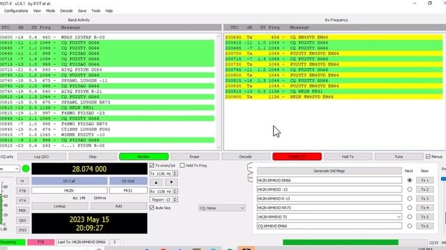 Xiegu G90 FT4 & FT8 смотреть онлайн