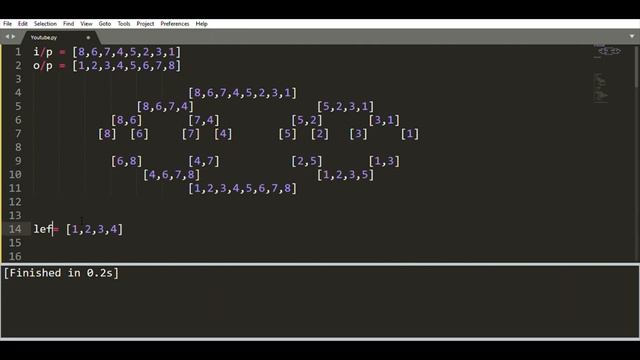 #14 Python tutorial for beginners (HINDI) | Merge Sort in python | Divide And Conquer | The Best смотреть онлайн