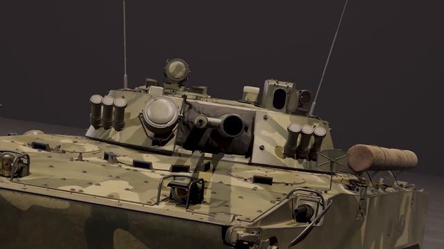 BMP - 3 | Infantry fighting vehicle | 3d model смотреть онлайн