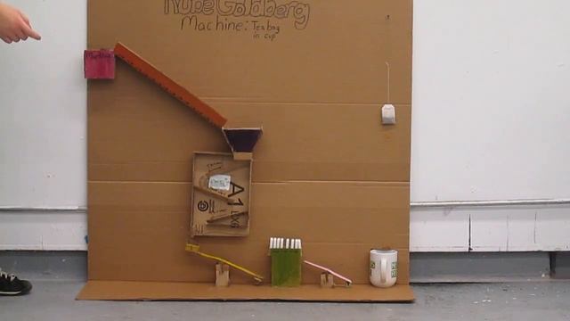 Rube Goldberg Machine: tea bag in a cup смотреть онлайн