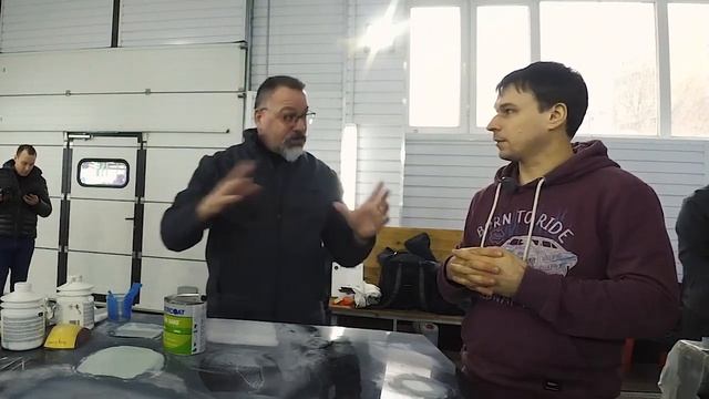 Практика применения полиэфирного грунта Slick Sand смотреть онлайн