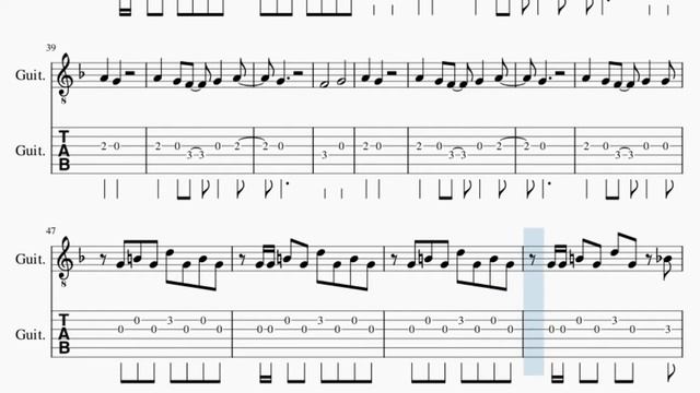 Guitar Tab: How to play The Adults Are Talking by The Strokes смотреть онлайн