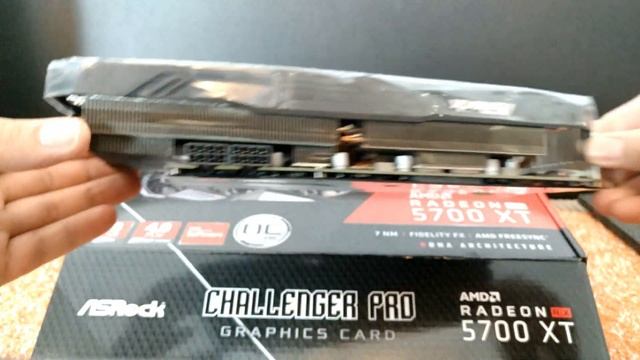 Асрок Челенџер Про 5700хт отпакивање / Asrock RX 5700 XT Challenger Pro 8GB unboxing смотреть онлайн