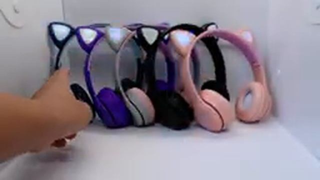 Tai Nghe Mèo Bluetooth, Headphone Tai Mèo Dễ Thương Có Mic,Âm Bass Mạnh Mẽ Và Dung Lượng Pin Khủng смотреть онлайн