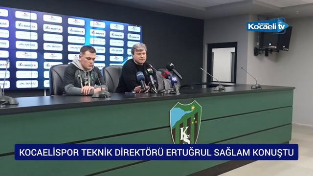 Kocaelispor Teknik Direktörü Ertuğrul Sağlam maç sonu konuştu смотреть онлайн
