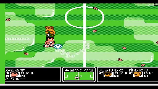 Goal 3 на NES, Famicon, Dendy. Борьба за кубок Technos на HARD! Игра первая: Япония-Германия.