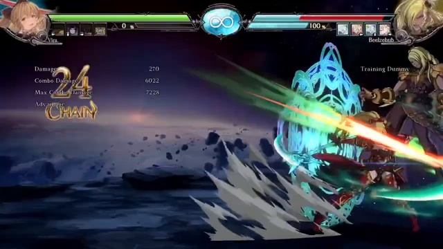 Granblue Fantasy Versus: Vira Setup Combo смотреть онлайн