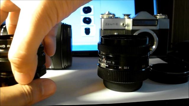 Обзор и сравнение объективов Мир-1 с MIR-1A 37mm/F2.8 + Canon EOS смотреть онлайн