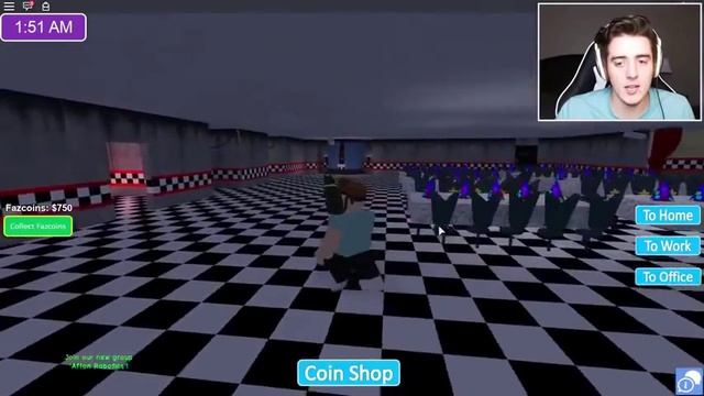 DENIS DAILY ROBLOX! GOLDEN FREDDY!! FNAF PIZZERIA TYCOON IN ROBLOX! смотреть онлайн