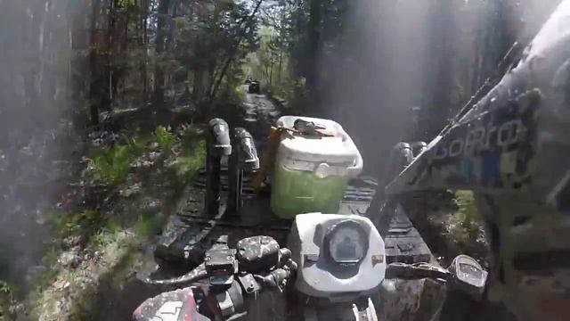 2005 polaris sportsman 800 ridding wet trails смотреть онлайн