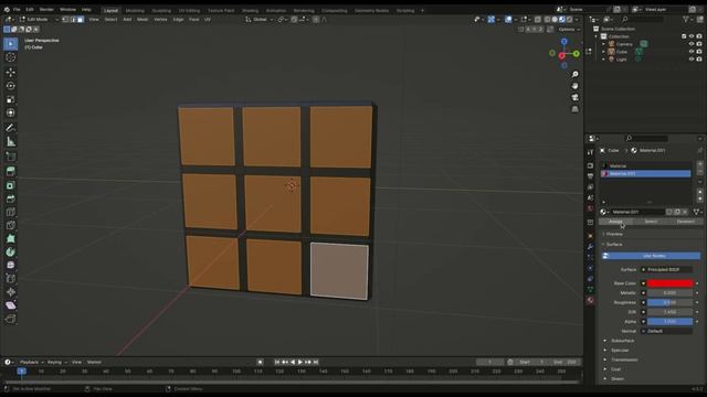 Как сделать кубик Рубика в Blender смотреть онлайн