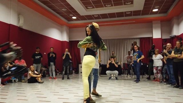 Sam Wi & Thais dancing Urban Kiz at Neverending Kizomba Festival 2019 (Barcelona) смотреть онлайн