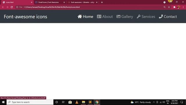 How To Add Icons on Website | Use Font Awesome Icons on HTML website | How to use icons in website смотреть онлайн