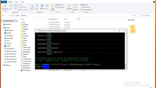 06- Clone Laravel Project in GitHub [Bangla Tutorial - 2022] смотреть онлайн