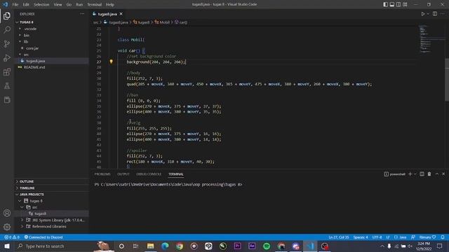 Membuat Objek Mobil Menggunakan Processing dan OOP (Java) смотреть онлайн