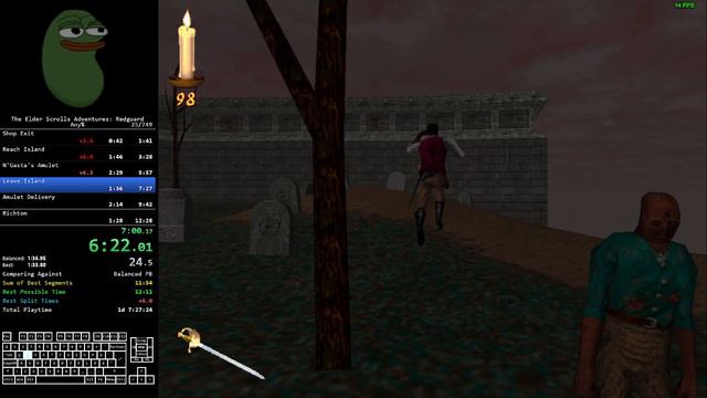 The Elder Scrolls Adventures: Redguard Any% Speedrun In 12:17