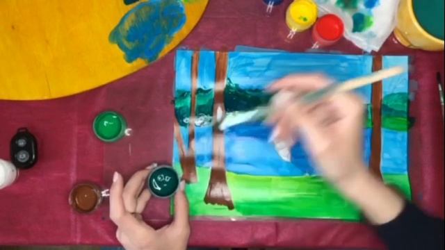 Рисуем вместе! Рисунок «Лето» смотреть онлайн