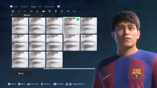 EA FC24 Player Creation Guide: PAU CUBARSI Lookalike Face Tutorial + Stats