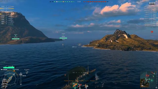 World of Warships Chester ветеран в зоопарке смотреть онлайн
