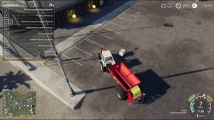 Farming Simulator 2019 известь и разбрасыватель