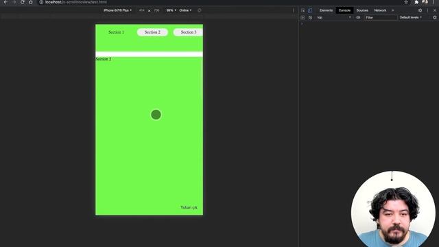 Javascript scrollIntoView() Metodu смотреть онлайн