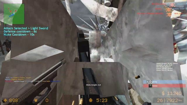 CSS: ZE LOTR Minas Tirith (Extreme 3 White Knight) | Zombie Escape | UNLOZE смотреть онлайн