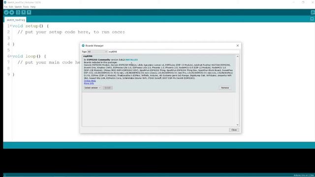 Instalasi ESP8266 Software di Arduino IDE смотреть онлайн