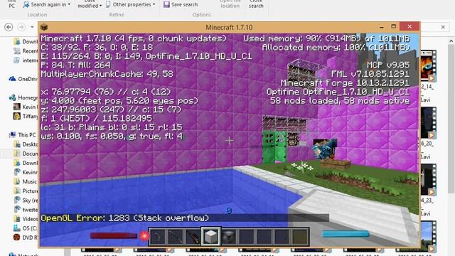 minecraft error 1283 stack overflow plz halp смотреть онлайн