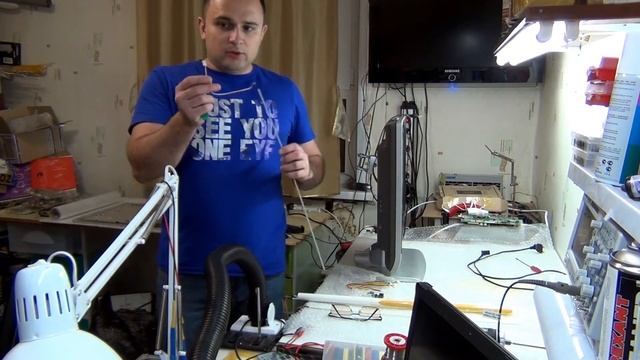 Как починить подсветку на телевизоре. Ремонт CCFL подсветки.