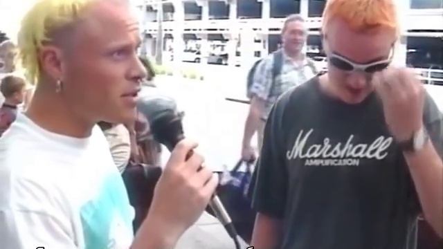 Интервью The Prodigy в аэропорту Сиднея перед выступлением на фестивале "Big Day Out", 1996 г. смотреть онлайн