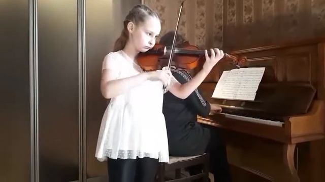 Мартинова Софія, 8 років. Італійська народна пісня 