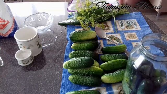 Маринуем огурцы на зиму. Получаются как малосольные .Все просят рецепт. смотреть онлайн